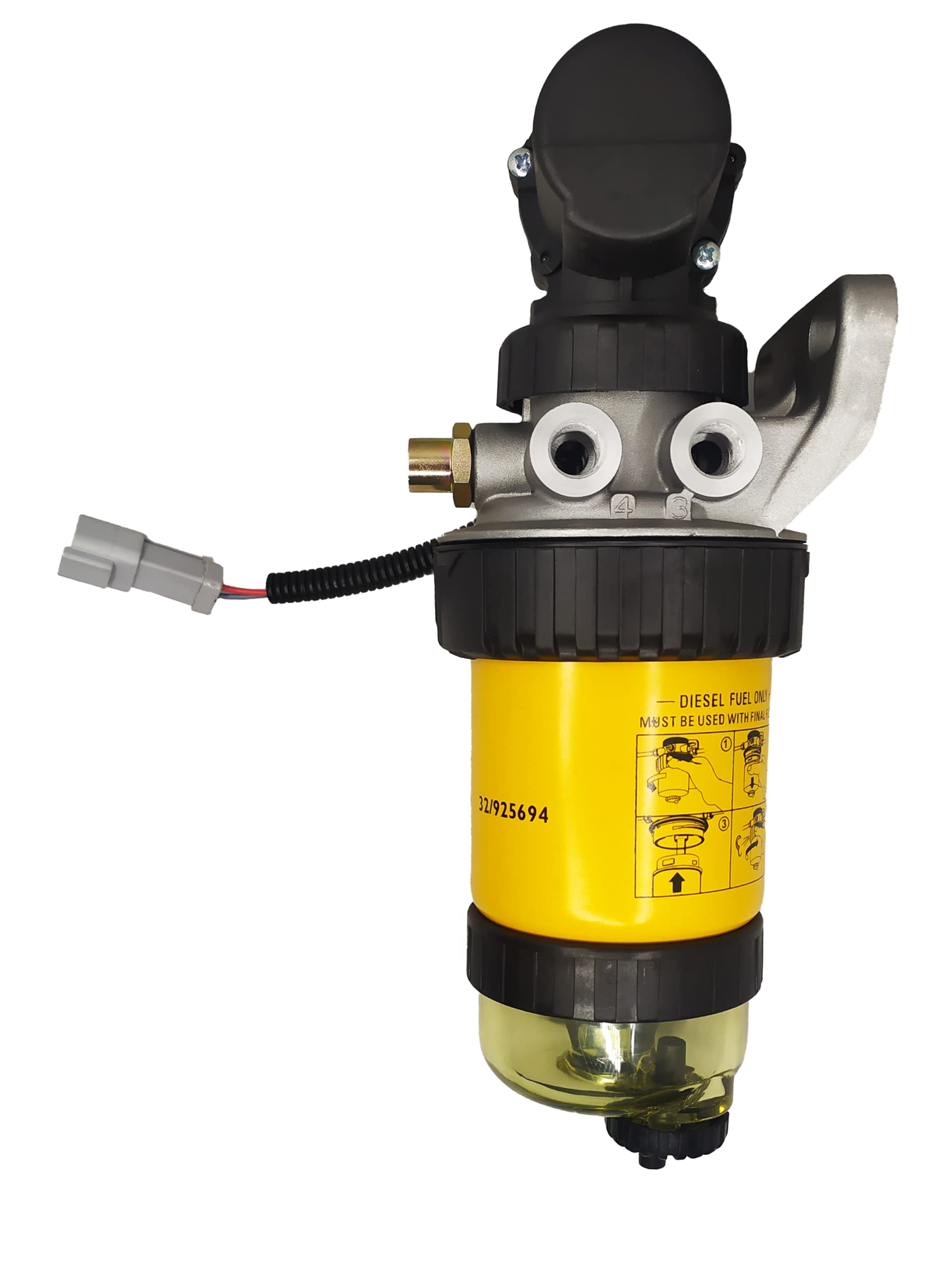 JCB DieselMax Fuel Pump and Fuel Filter 444 CAT 422E 428D 428E 432D Loader 248B 287B 262B 252B 246B 277B 268B 236B 267B CAT Engine 3044C OEM 320/07207 232/5877