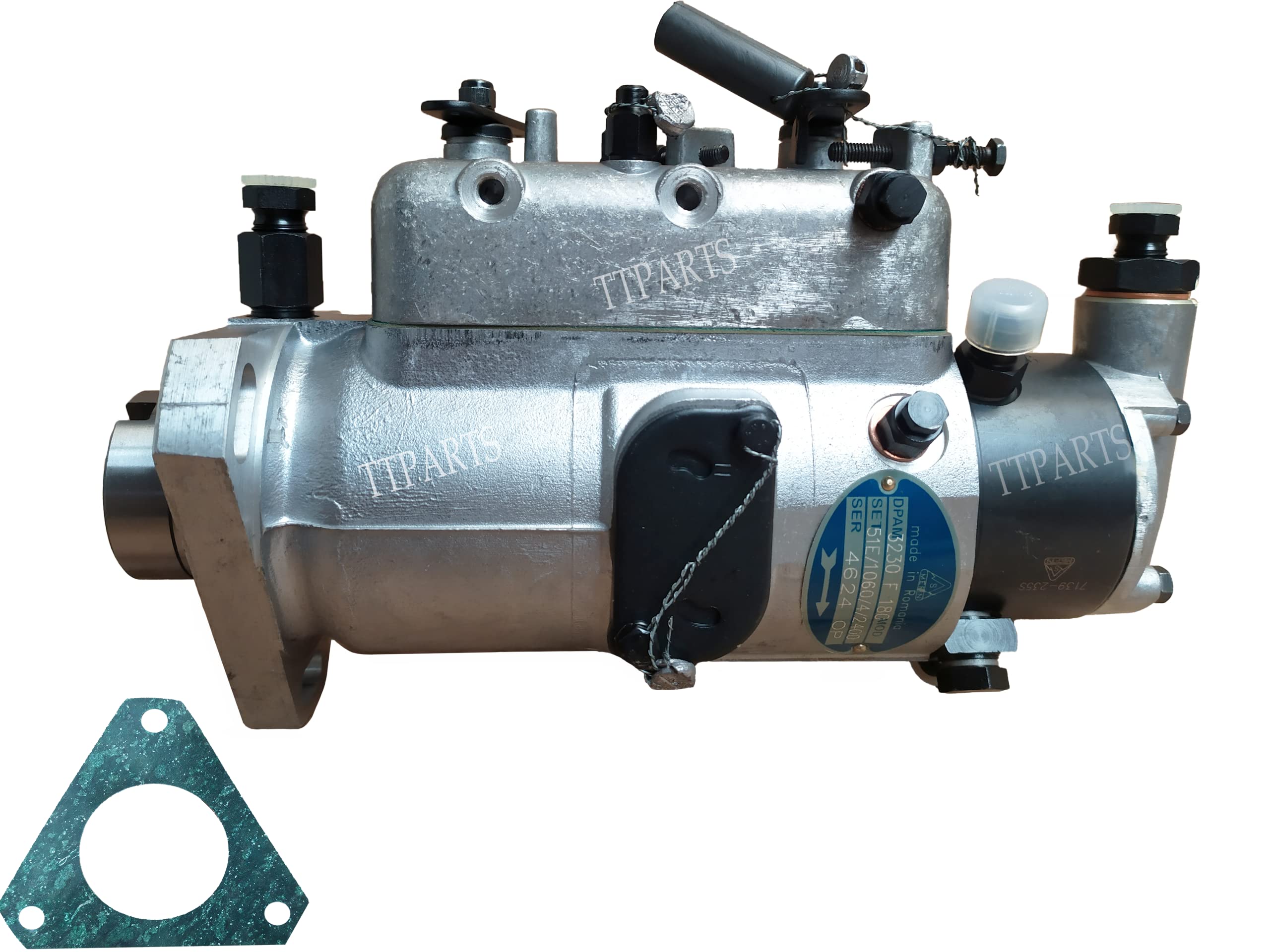 TTParts 3230F180 Fuel Injection Pump For Perkins Engine ADD3.152 Massey Ferguson Tractors 135 150 302 304 235 245 2200 CAV 3230F190 1447169M91 1446012M91 1447169V91