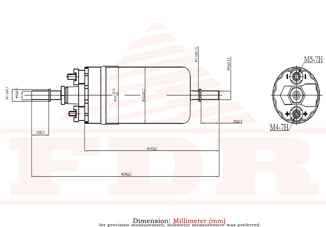 TTParts Fuel Pump Replacement for John Deere Tractor AL168483 SE6020 SE6120 SE6220 SE6320 SE6420 SE6520